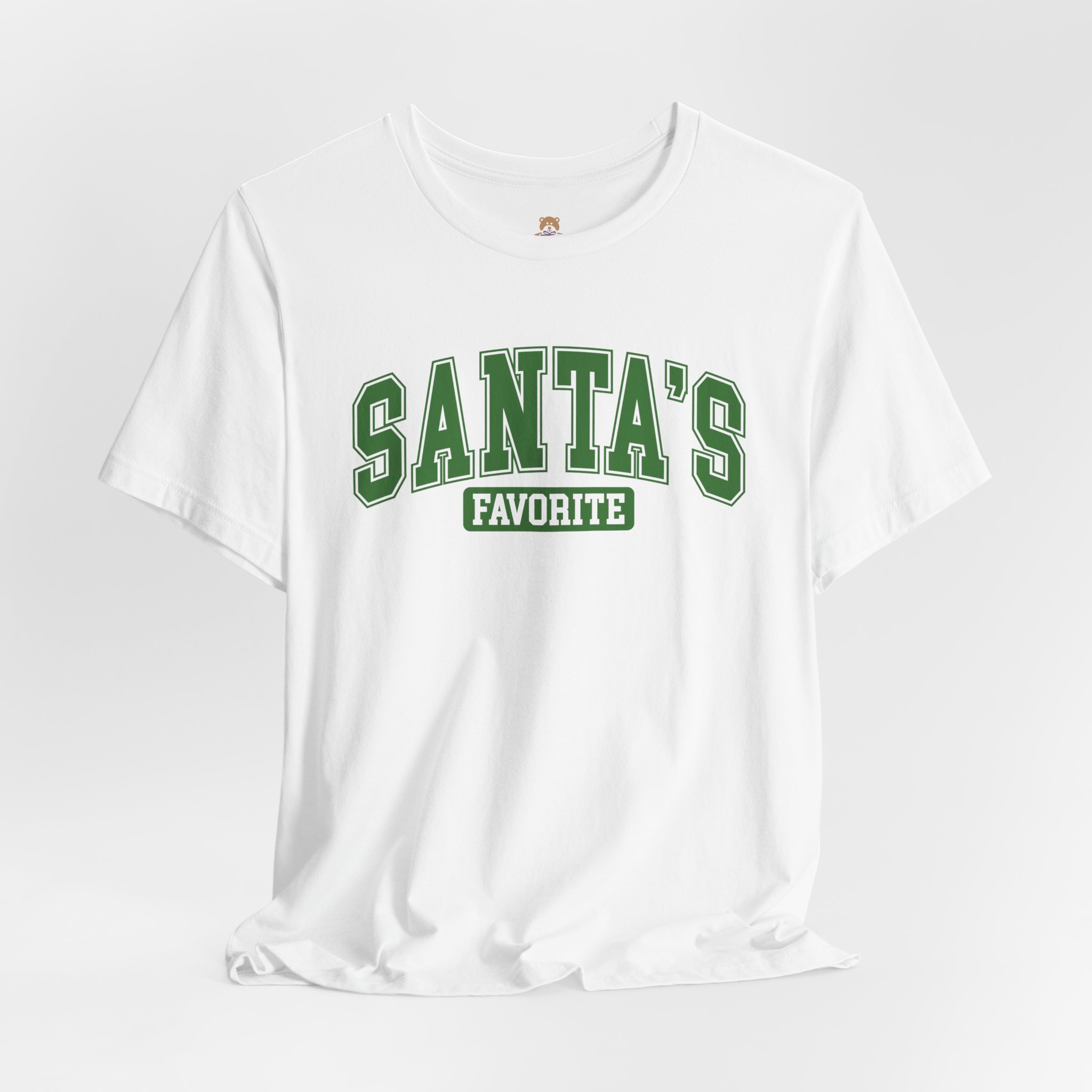 Santa’s Favorite Christmas Tee | Classic T-Shirt Unisex Jersey Short Sleeve by Bear Box Boutique