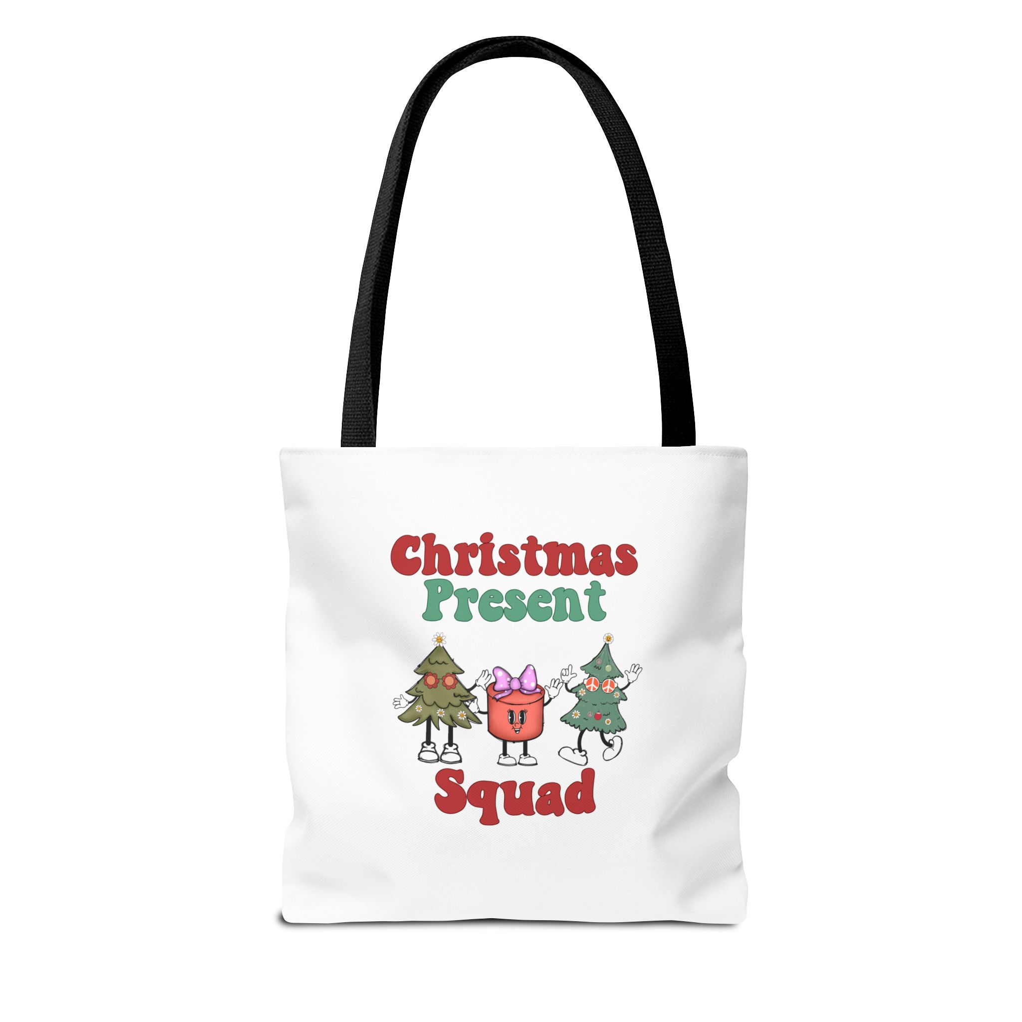 Christmas Present Squad Tote Bag by Bear Box Boutique