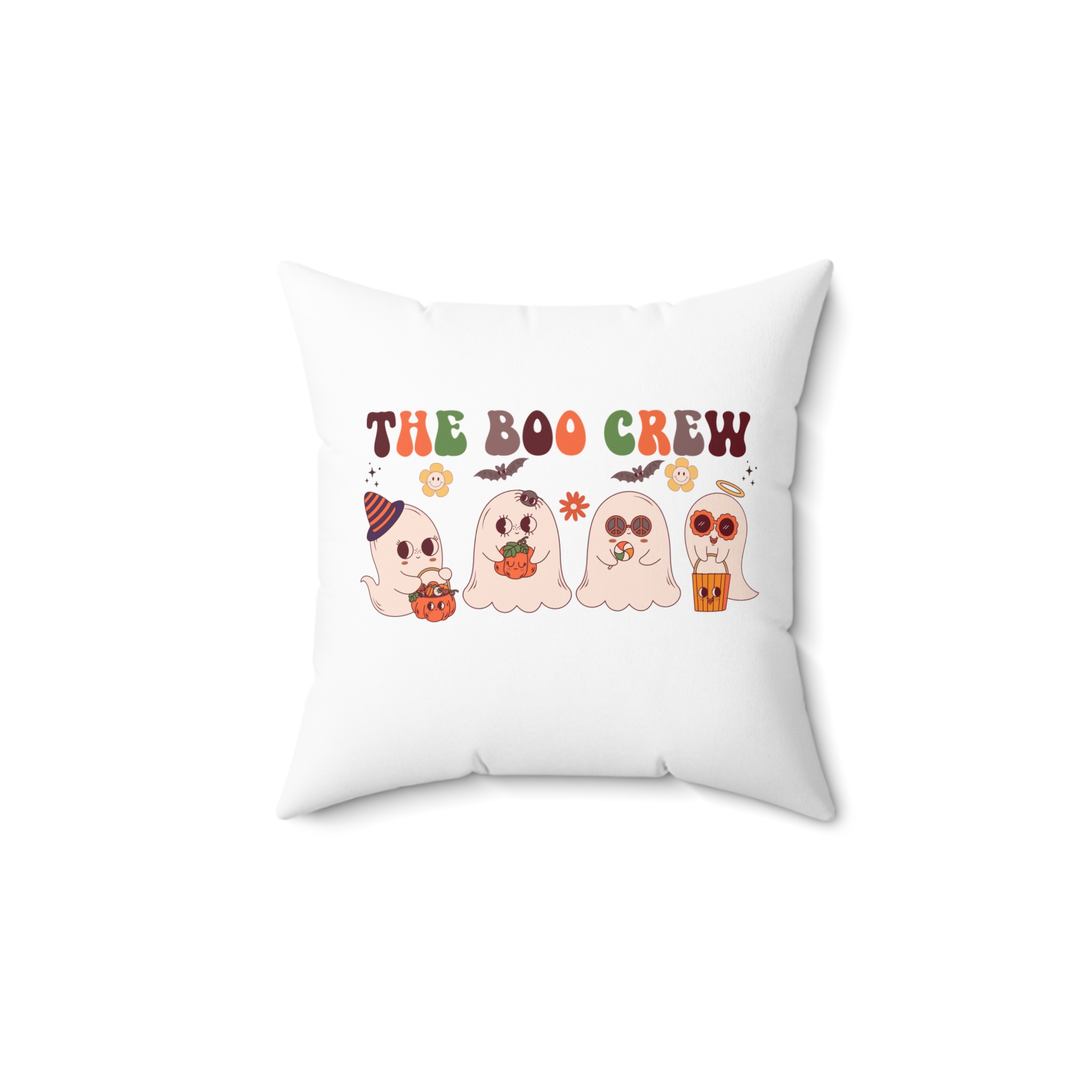 The Boo Crew Halloween Pillow by Bear Box Boutique - Image 2