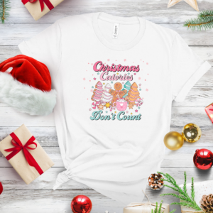 Christmas Calories Don’t Count T-Shirt Unisex Jersey Short Sleeve Tee by Bear Box Boutique